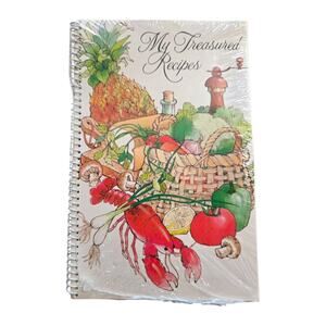Vintage my treasured recipes Spiral Bound book Henco 1981 NOS